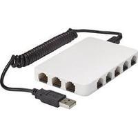 network rj45 switch renkforce mit usb stromversorgung 8 ports 100 mbit ...