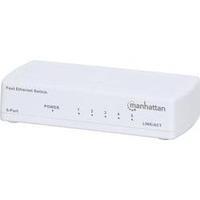 Network RJ45 switch Manhattan 5 ports 100 Mbit/s