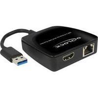 Network adapter 1 Gbit/s Delock 62522 HDMI, USB 3.0, LAN (10/100/1000 Mbps)