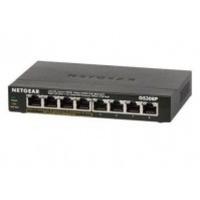 Netgear GS308P Unmanaged Gigabit Ethernet (10/100/1000) Power over Ethernet (PoE) Black