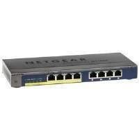 Netgear GS108P Prosafe Plus 8 Port Gigabit Ethernet Switch