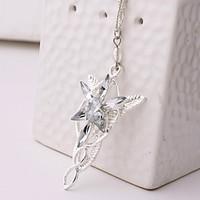 Necklace Pendant Necklaces Jewelry Party / Daily / Casual / Sports Fashion Alloy Silver 1pc Gift