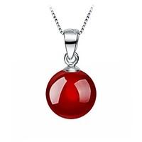 Necklace Pendant Necklaces Jewelry Daily / Casual Silver / Sterling Silver Silver 1pc Gift