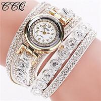 New Fashion Luxury Rhinestone Bracelet Watch Women\'s Strap Watch Clock Watch Ladies Quartz Watch Casual Women Wristwatch