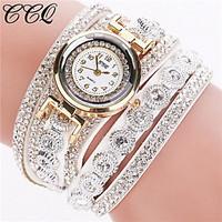 new fashion luxury rhinestone bracelet watch womens strap watch clock  ...