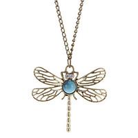 necklace pendant necklaces jewelry daily fashion alloy gem bronze 1pc  ...