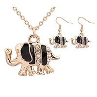 Necklace/Earrings Jewelry Euramerican Fashion Alloy Jewelry 1 Necklace 1 Pair of Earrings For Wedding Party Anniversary 1set Wedding Gifts