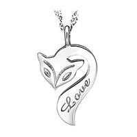 Necklace Pendant Necklaces Jewelry Daily / Casual Silver / Sterling Silver Silver 1pc Gift