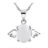 necklace pendant necklaces jewelry daily casual silver sterling silver ...