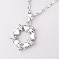 Necklace Pendant Necklaces Jewelry Party / Daily / Casual Silver / Sterling Silver Silver 1pc Gift