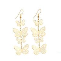 new hot fashion vintage charm elegant plated goldsilver hollow flying  ...