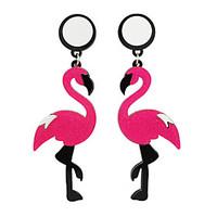 New Cute Acrylic Birds Hanging Drop Earrings for Women