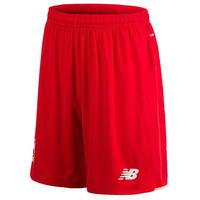 New Balance Liverpool Home Shorts 2015 2016 Junior