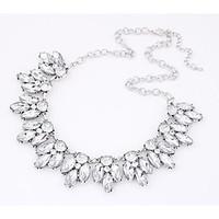 Necklace Choker Necklaces Jewelry Party / Daily / Casual Fashion Alloy Silver 1pc Gift