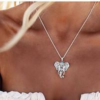 Necklace Pendant Necklaces Jewelry Party / Daily / Casual Fashion Alloy Silver 1pc Gift