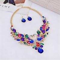 Necklace/Earrings Acrylic Dangling Style Euramerican Fashion Bohemian Acrylic Alloy Animal Shape Drop Necklaces Earrings ForParty