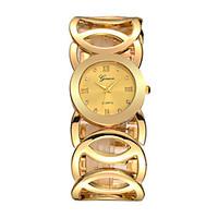 New Fashion Lady Gold Watches Women Full Stainless Steel Quartz Wristwatches Relojes Mujer Relogio Feminino Cool Watches Unique Watches Strap Watch