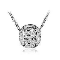 Necklace Pendant Necklaces Jewelry Daily / Casual Silver / Sterling Silver Silver 1pc Gift