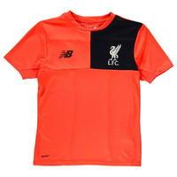 new balance liverpool fc training shirt infants