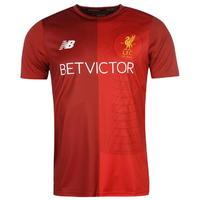 New Balance Liverpool Elite Training Pre Match T Shirt Mens