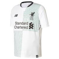 New Balance Liverpool Away Shirt 2017 2018 Junior