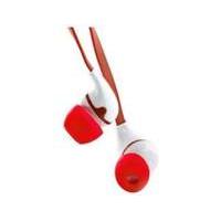 ngs peanut in ear stereo ergonomic earphones redwhite 942865