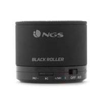 Ngs Roller Mini Portable Wireless Bluetooth Speaker With Built-in Microphone For Mobile Phones And Tablets Rechargeable 10m Range Black (lb 940175)
