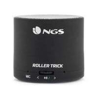 Ngs Roller Trick Rechargeable Bluetooth Portable Speaker Black 3w (944838)