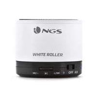 Ngs Roller Rechargeable Bluetooth Portable Speaker White/black (940199)