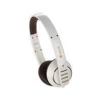 Ngs Artica Pro Foldable Bluetooth Headset With Built-in Microphone For Mobile Phones And Tablets 10m Range White/brown (lb 315300)