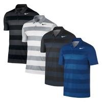 Nike Breathe Bold Stripe Polo Shirts