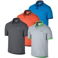 nike modern fit transition heather polos