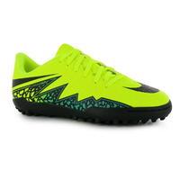 nike hypervenom phelon astro turf trainers juniors