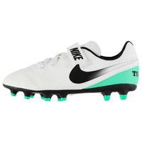 nike tiempo rio fg childrens football boots