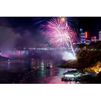 Niagara Falls Illumination Tour with Evening Fireworks Show and Buffet Dinner