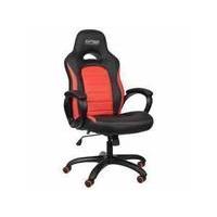 nitro concepts c80 pure gaming chair black red