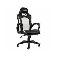 nitro concepts c80 pure gaming chair black white