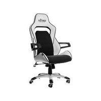 nitro concepts e220 evo gaming chair white black