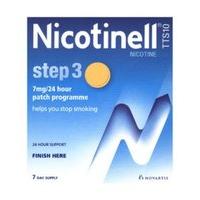 nicotinell tts patch no3 x 7 days