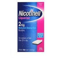 nicotinell liquorice 2mg gum 96 regular strength