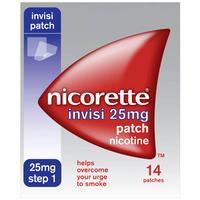 Nicorette Invisi Patch 25mg (14)