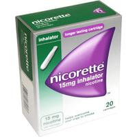 Nicorette Inhalator White 20 15mg