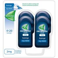 nicorette cools 2mg lozenge 80