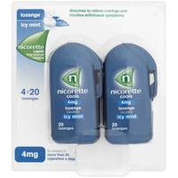 Nicorette Cools 4mg Lozenges - 80