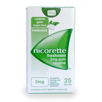 nicorette freshmint 2mg nicotine gum