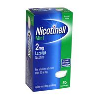 nicotinell lozenge 2mg mint 36