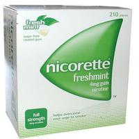 Nicorette Freshmint 4mg Gum 210 Pieces