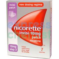 nicorette invisi patch 10mg step 3 7 patches