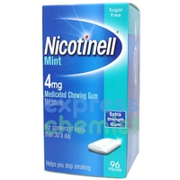 Nicotinell MINT Chewing Gum Strong 4mg x96 pieces