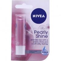 Nivea Lip Balm Pearly Shine - Pack of 4.8g Tube